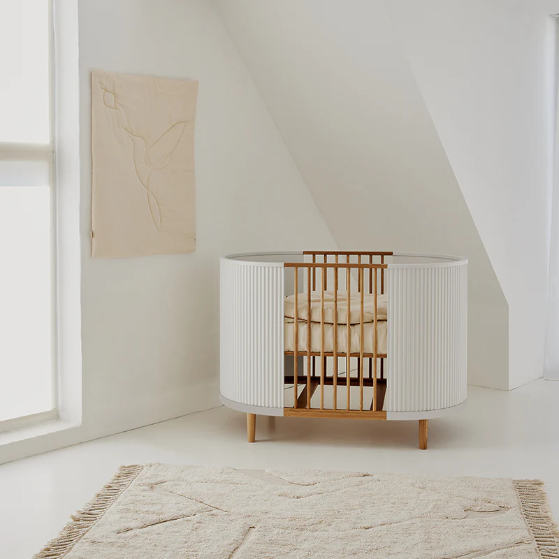Kas Kopenhagen Kai Babybett 70 x 120 cm White Oak - Image 4