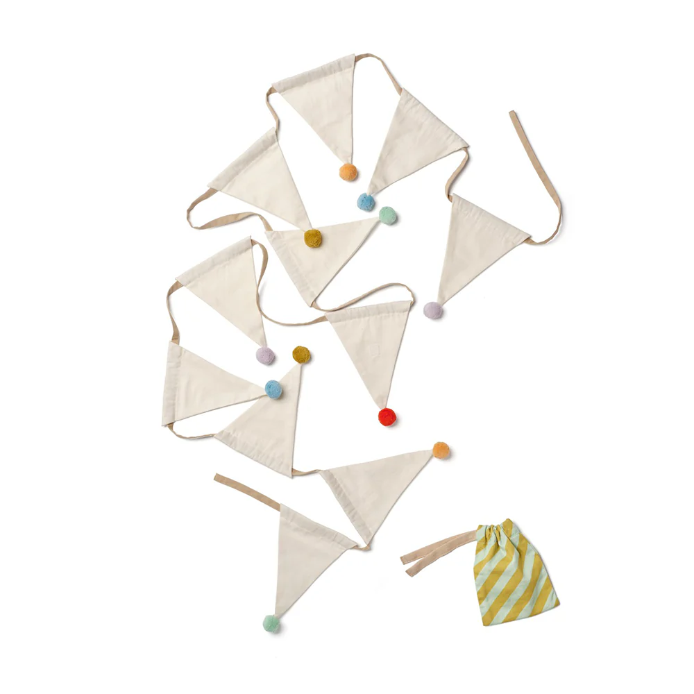 Kids Concept Geburtstagsgirlande 'Pom Pom' - Image 2
