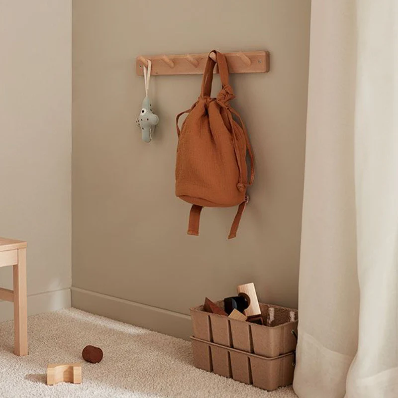 Kids Concept  Hakenleiste mit 5 Haken 'Saga'  Natur - Image 3