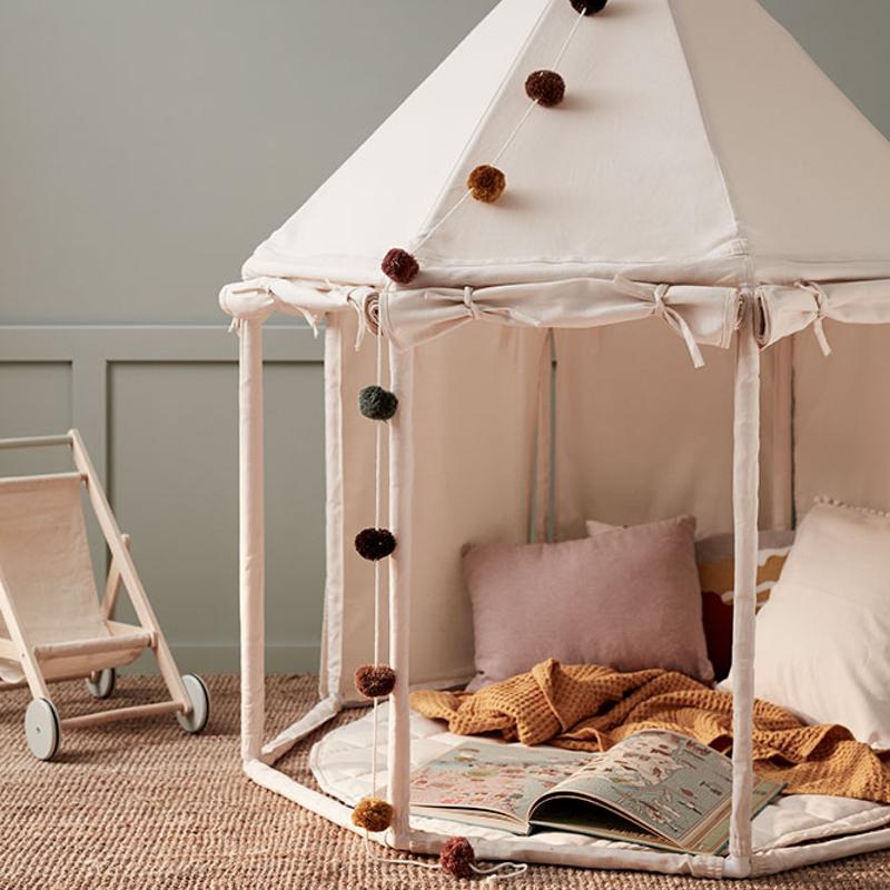 Kids Concept  Spielhaus Pavillon  Off-white - Image 3