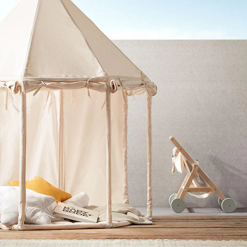 Kids Concept  Spielhaus Pavillon  Off-white - Image 4