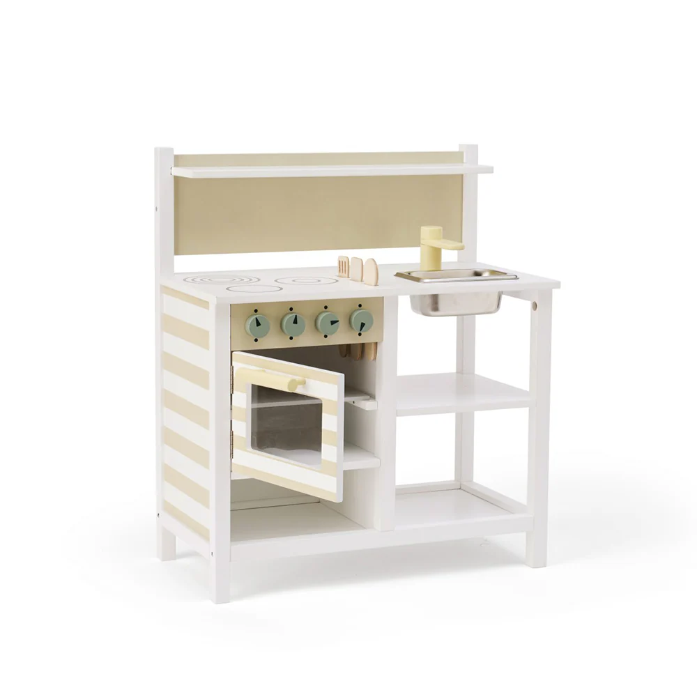Kids Concept Spielküche mit Zubehör Weiss - Image 3