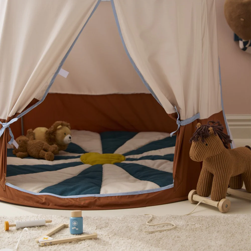 Kids Concept  Spielmatte 'Zirkus' Blau - Image 2