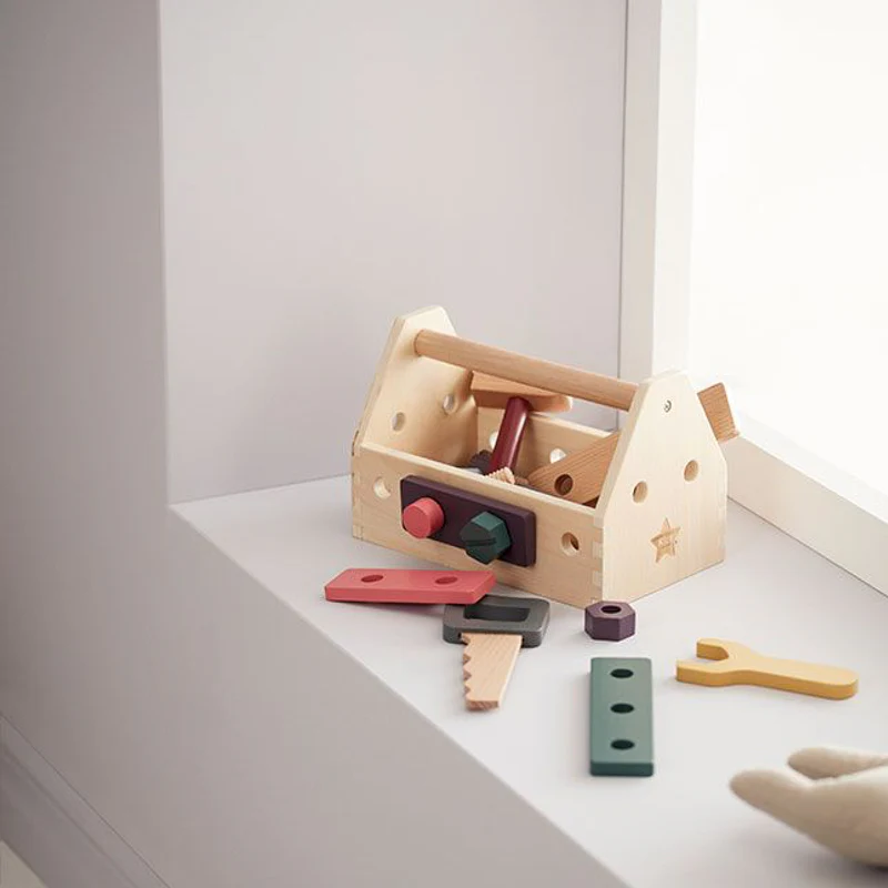 Kids Concept  Werkzeugkiste  Natur/Multi - Image 4