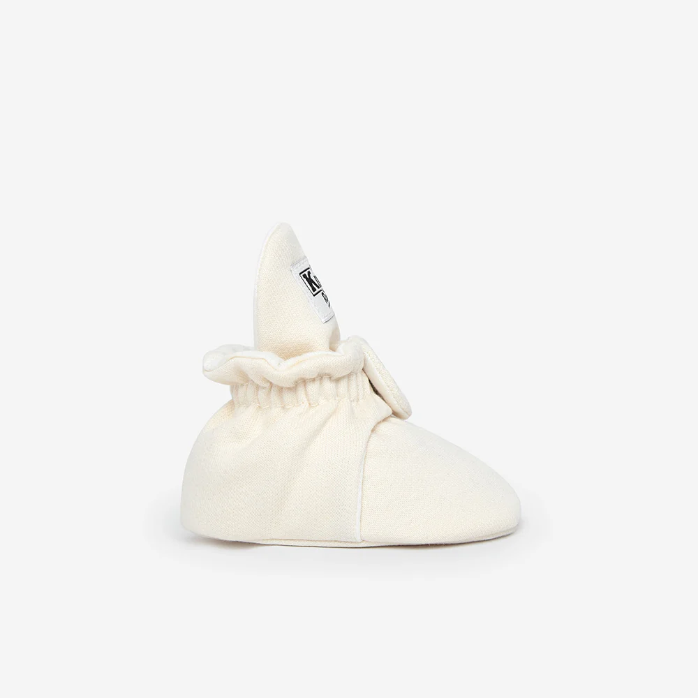 Kings & Rebels Baby Booties 'Cotton' Cream - Image 7