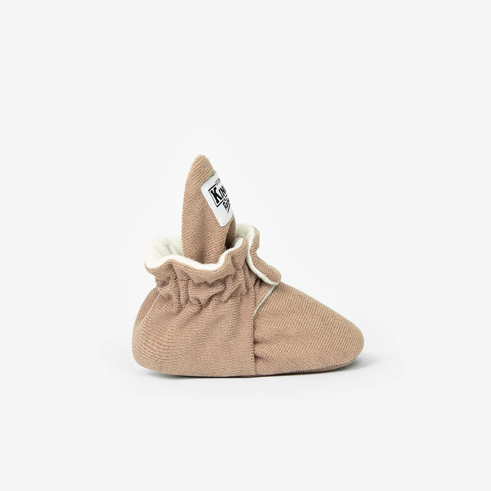 Kings & Rebels Baby Booties 'Gamuza' Café - Image 9