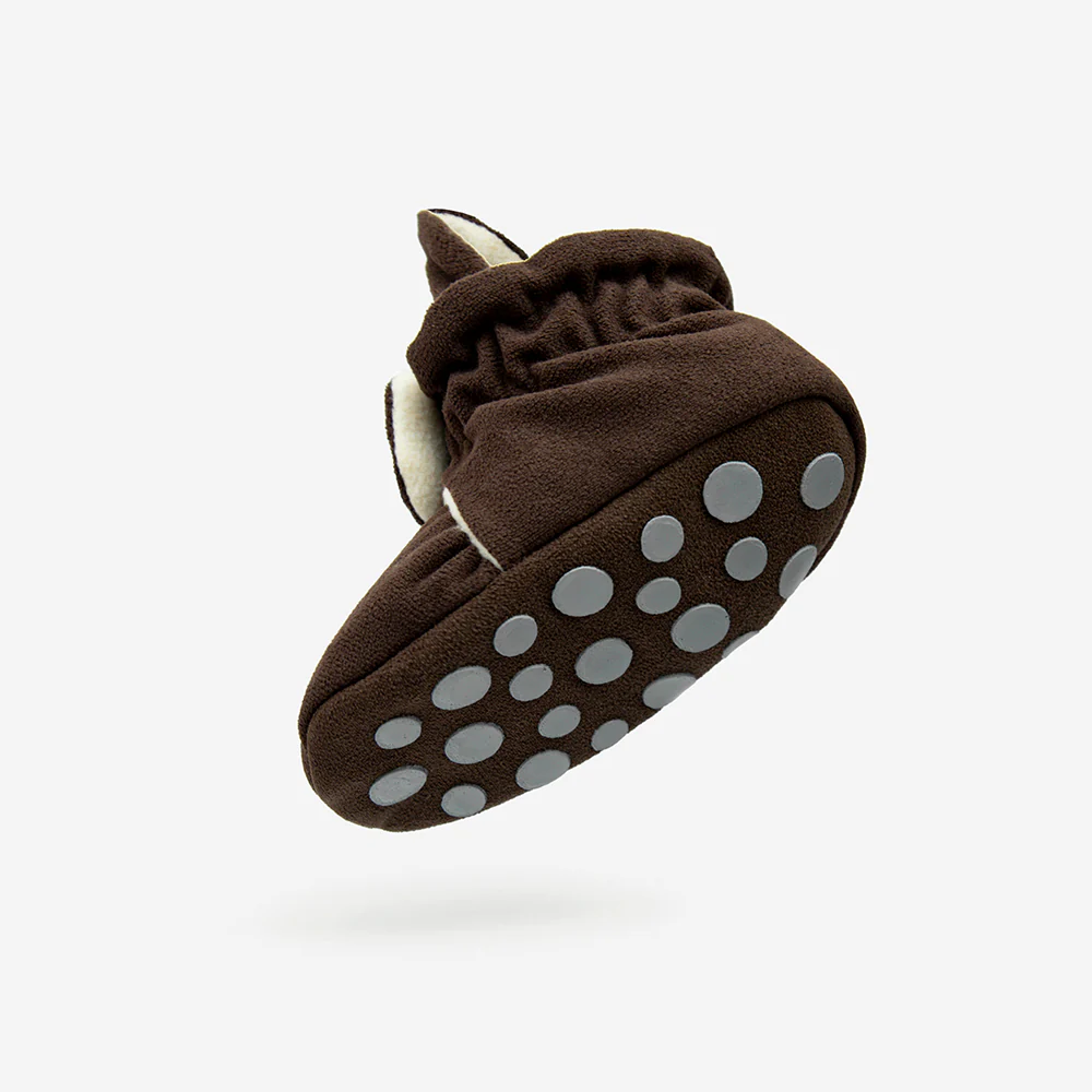 Kings & Rebels Baby Booties 'Gamuza' Chocolate - Image 10