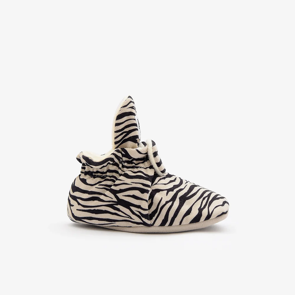 Kings & Rebels Baby Booties 'Gamuza' Zebra - Image 4
