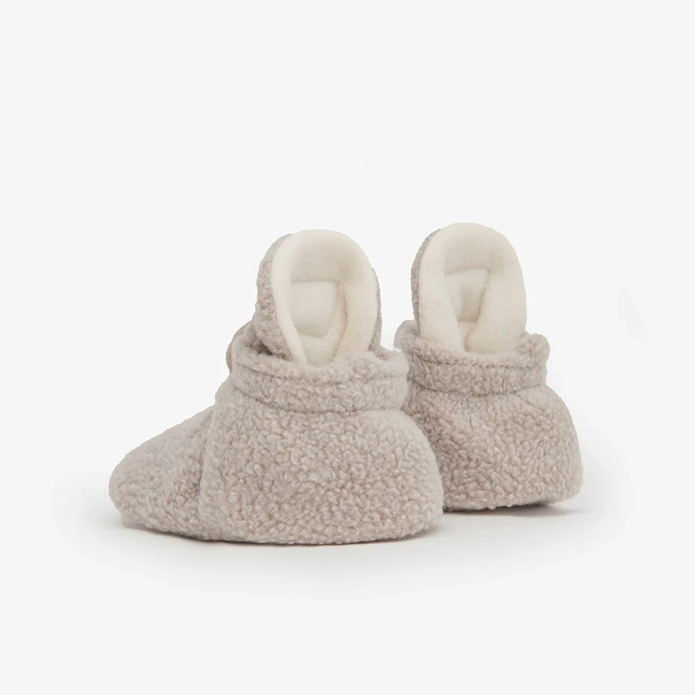 Kings & Rebels Baby Booties 'Teddy' Beige - Image 4