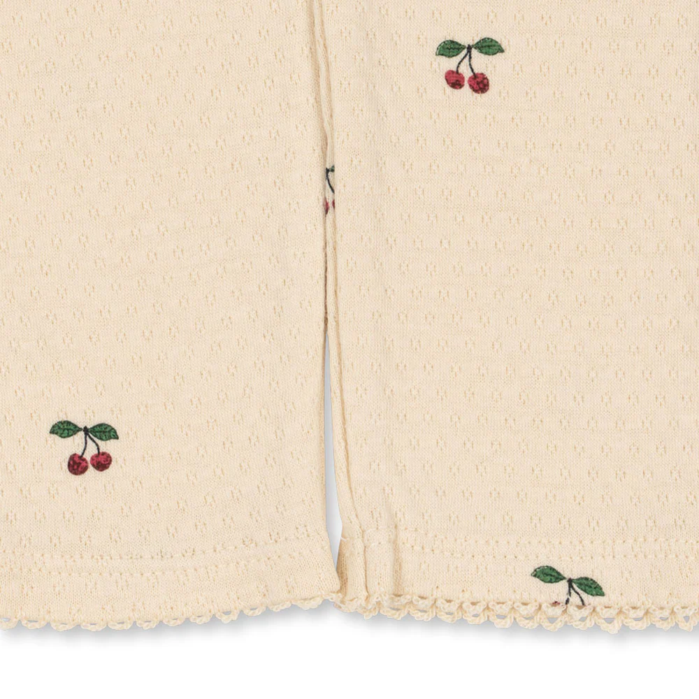 Konges Sløjd Baby Leggings mit Rüschen 'Sui' Cherry - Image 7
