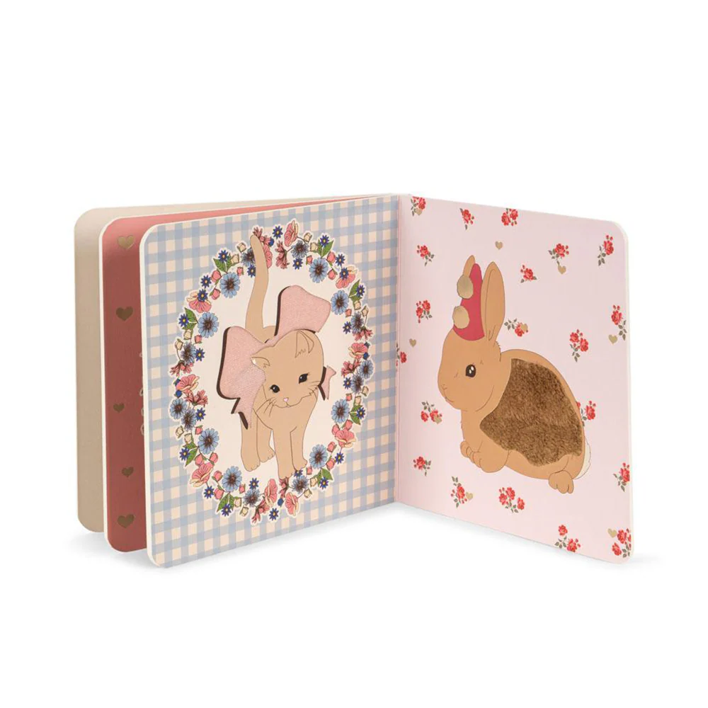 Konges Sløjd Babybuch 'Touch and Feel' Bear - Image 2