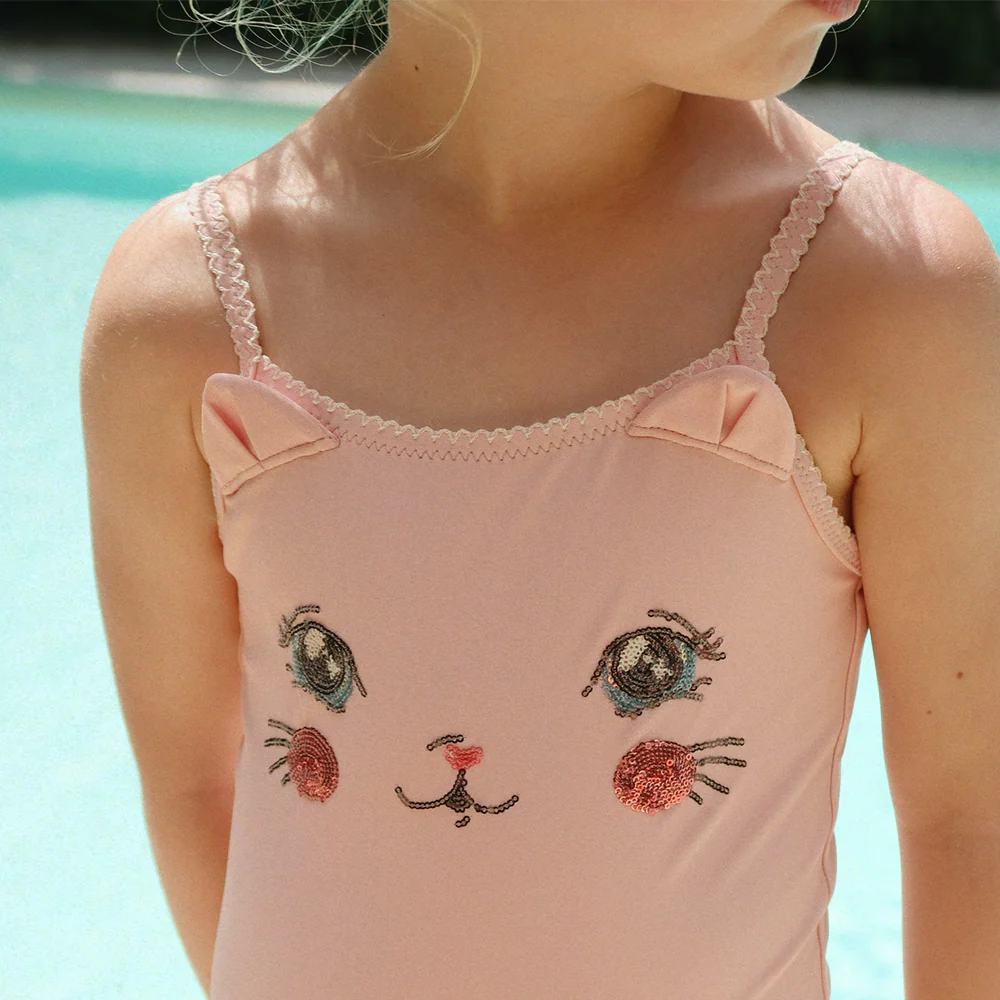 Konges Sløjd Badeanzug 'Kitty' Powder Pink - Image 5