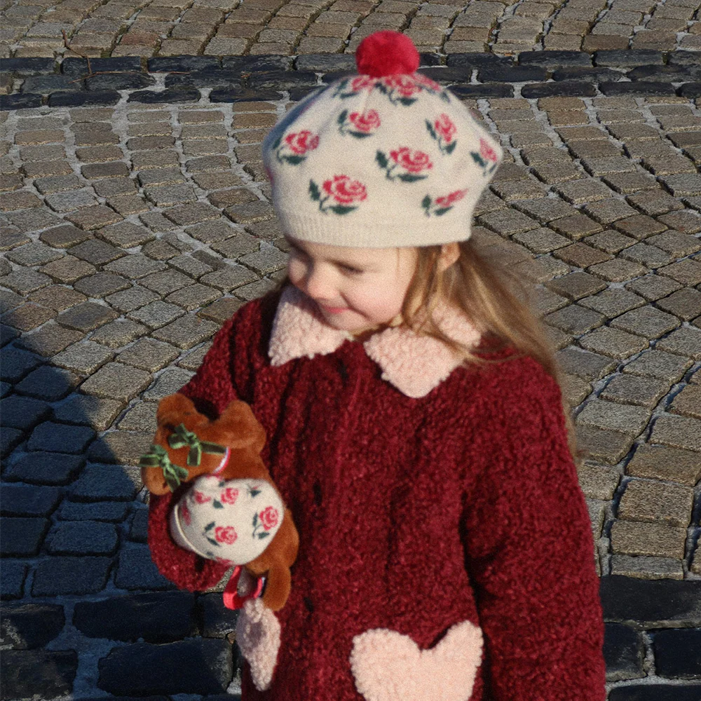 Konges Sløjd  Beret 'Belou'  Rose - Image 4