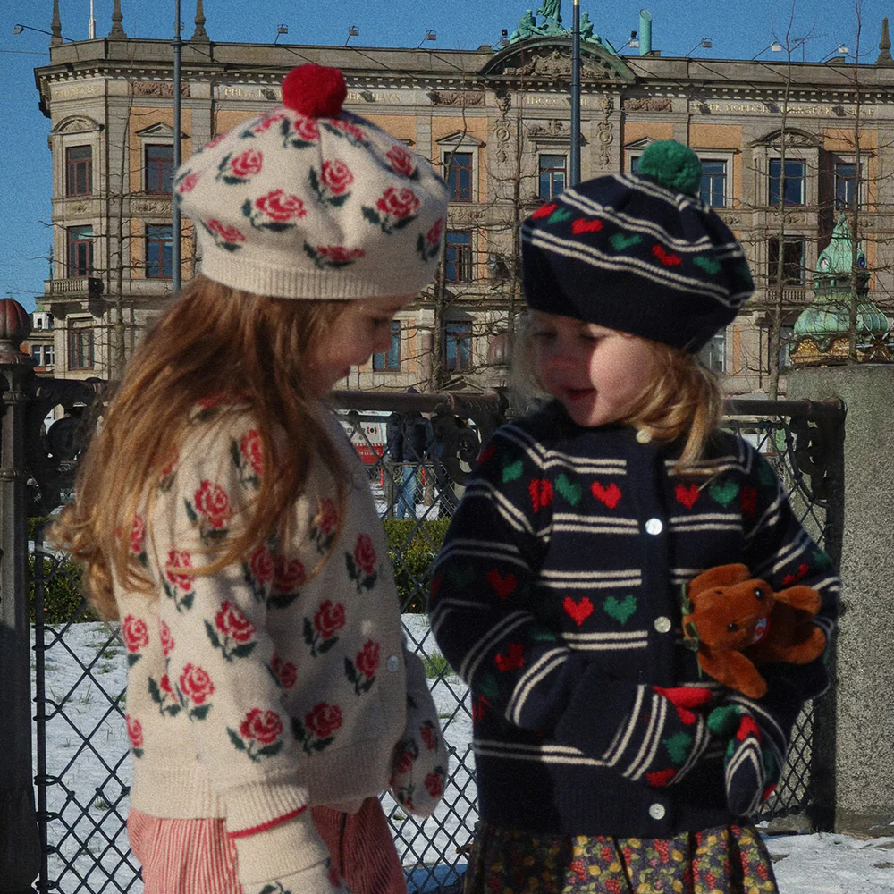 Konges Sløjd  Beret 'Belou'  Rose - Image 5