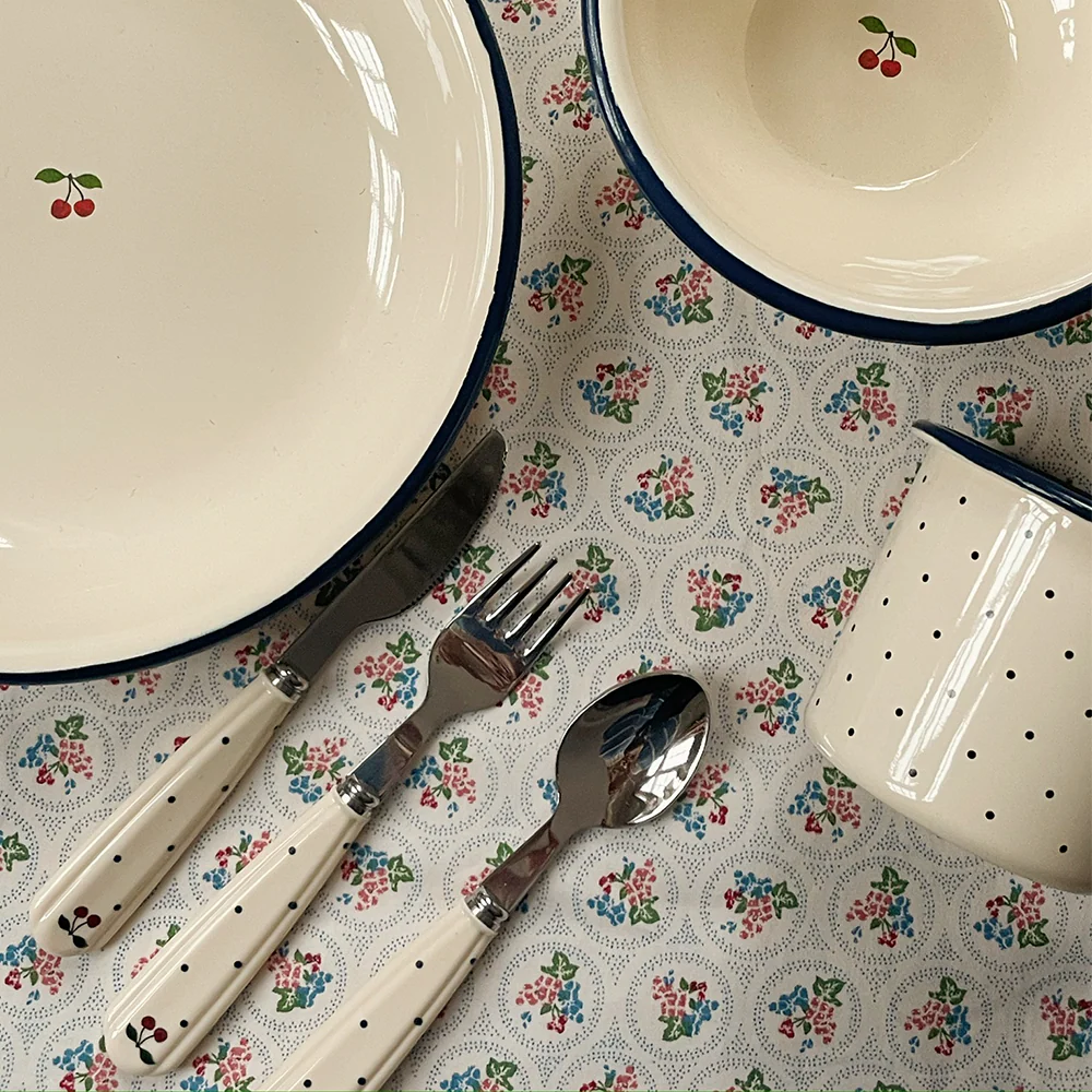 Konges Sløjd Besteck-Set Navy Dots - Image 2