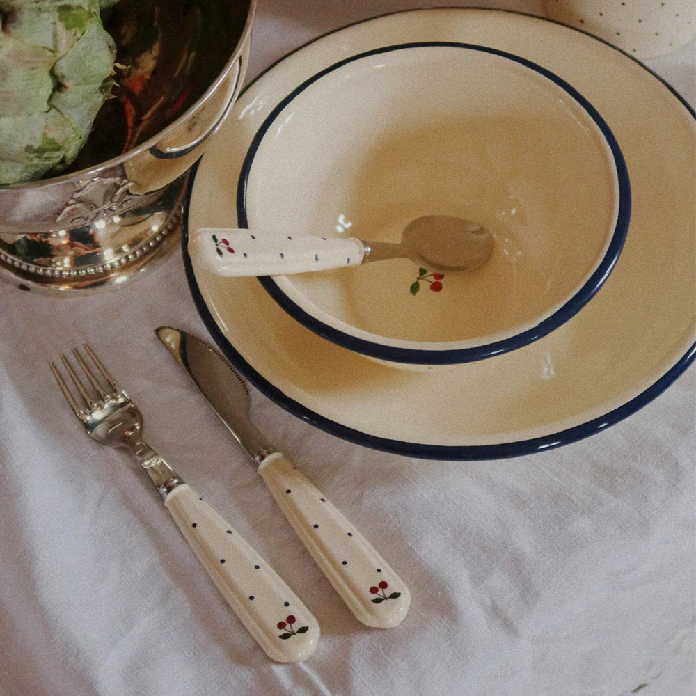 Konges Sløjd Besteck-Set Navy Dots - Image 3