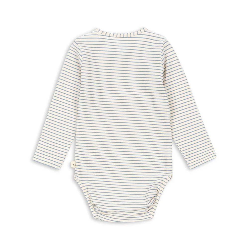 Konges Sløjd Body 'Basic' Stripe Bluie - Image 3