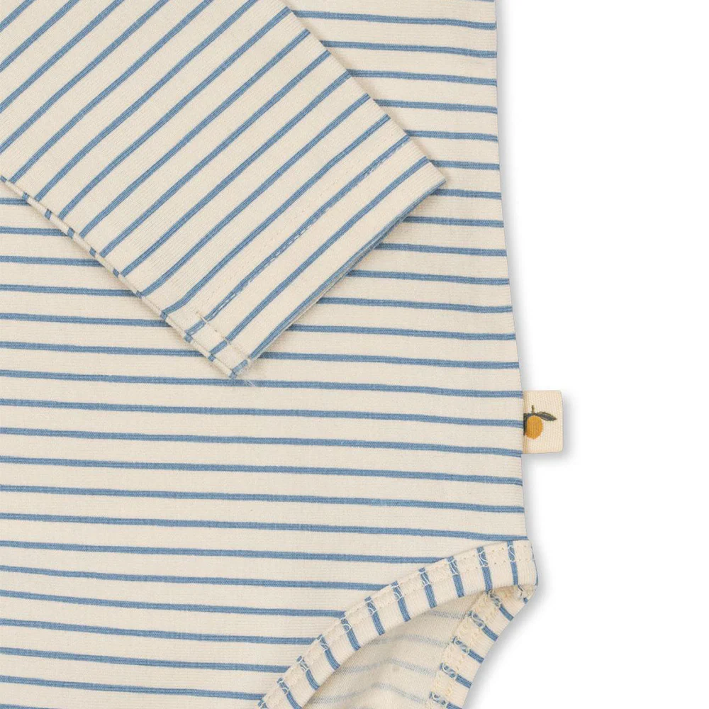 Konges Sløjd Body 'Basic' Stripe Bluie - Image 4
