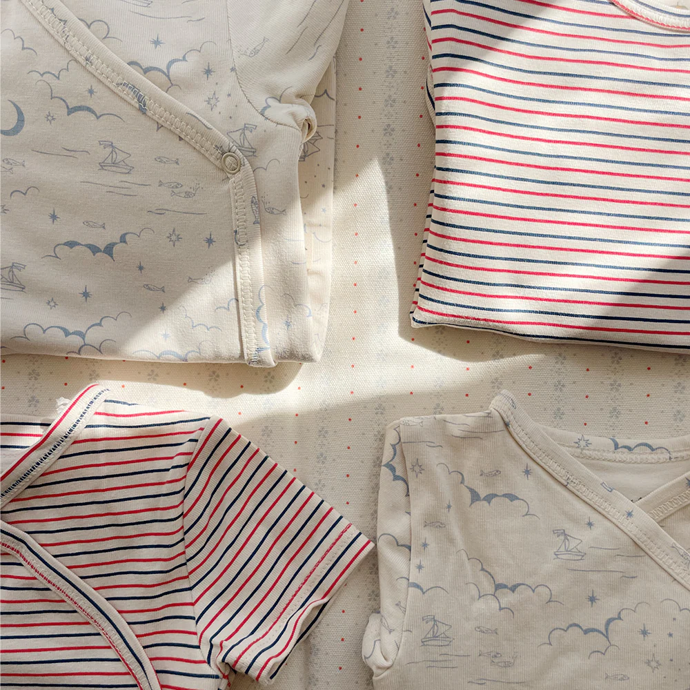 Konges Sløjd Body 'Basic' Stripe Tricolore Petit - Image 2