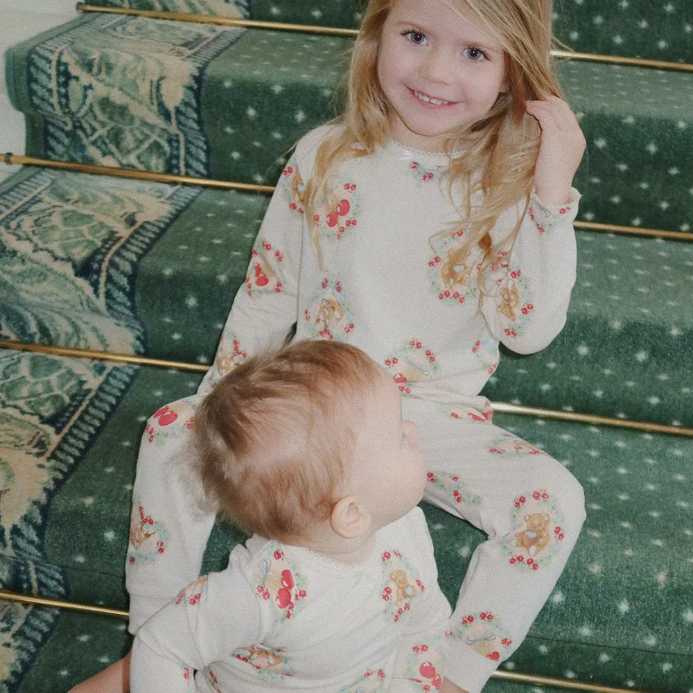 Konges Sløjd Body und Leggings Set 'Basic' Deer Diary - Image 4