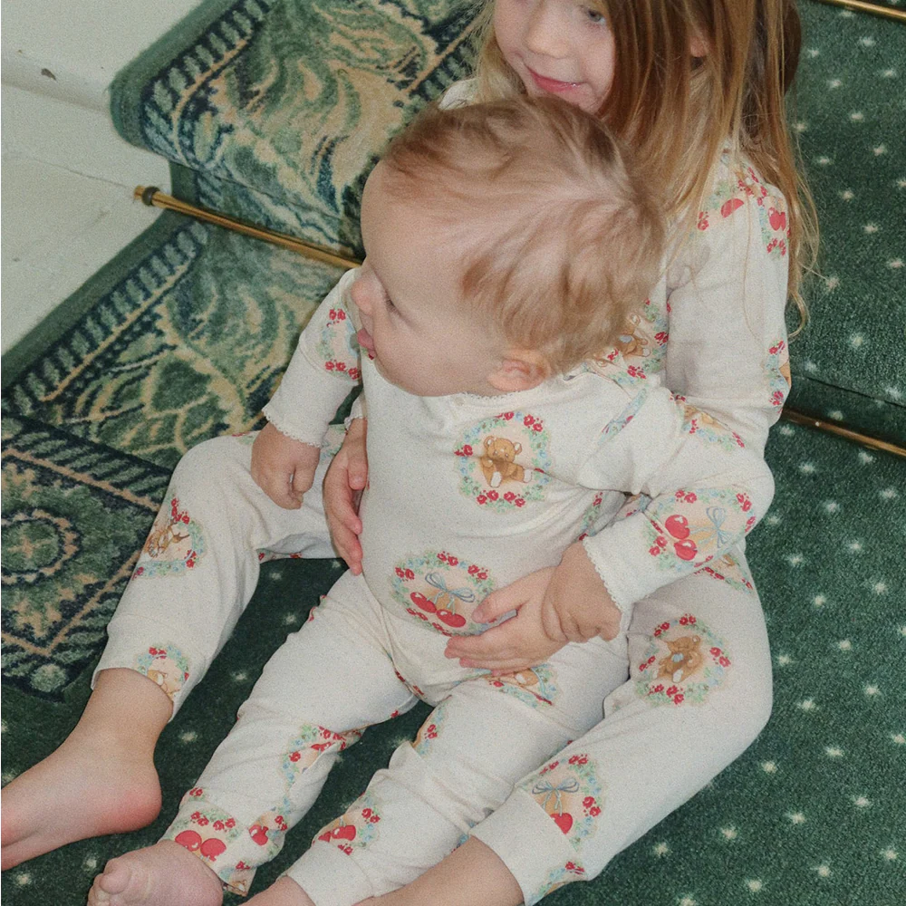 Konges Sløjd Body und Leggings Set 'Basic' Deer Diary - Image 6