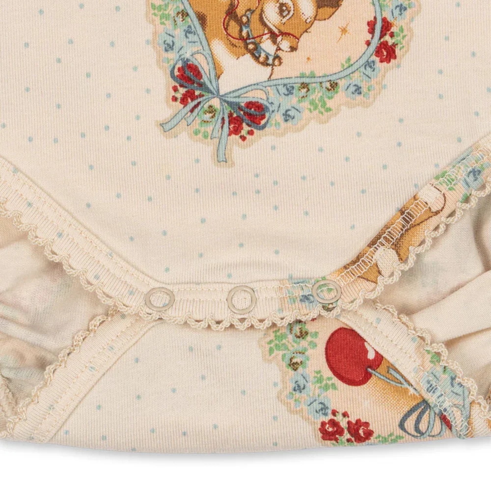 Konges Sløjd Body und Leggings Set 'Basic' Deer Diary - Image 9