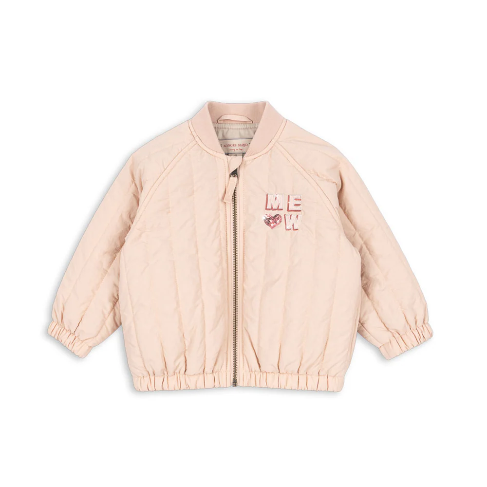 Konges Sløjd Bomber-Jacke 'Juno Kitty' Cameo Rose - Image 3