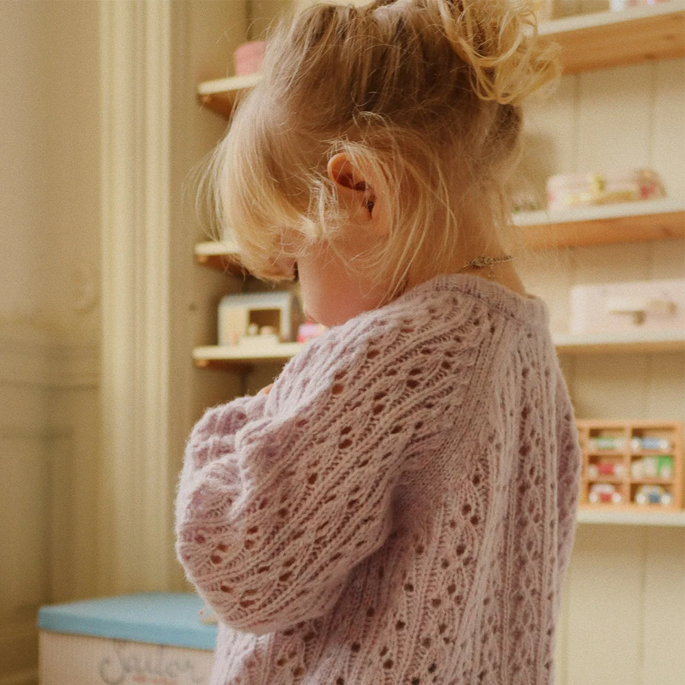 Konges Sløjd Cardigan 'Isa' Lavender Mist - Image 2