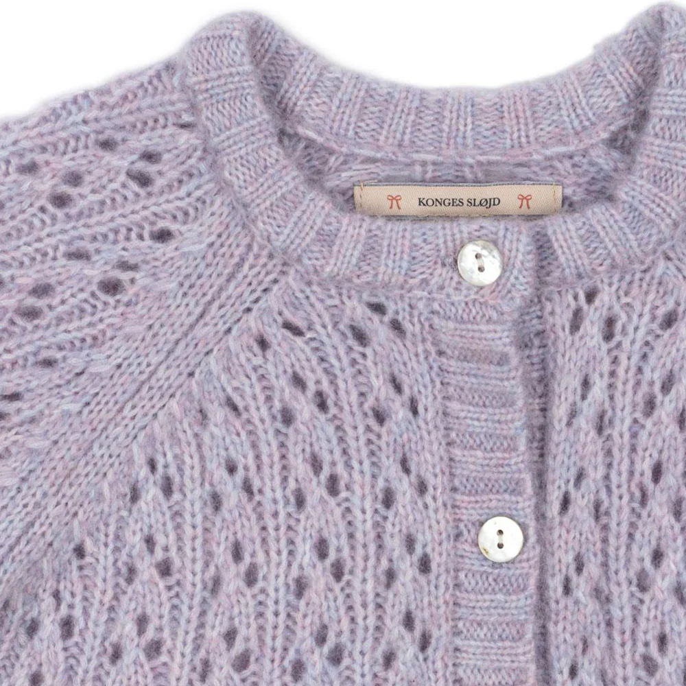 Konges Sløjd Cardigan 'Isa' Lavender Mist - Image 3