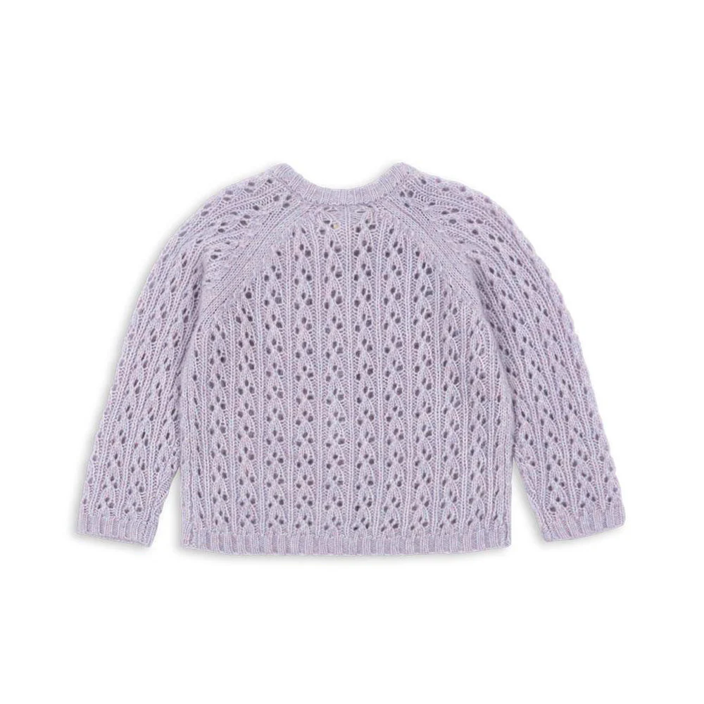 Konges Sløjd Cardigan 'Isa' Lavender Mist - Image 5