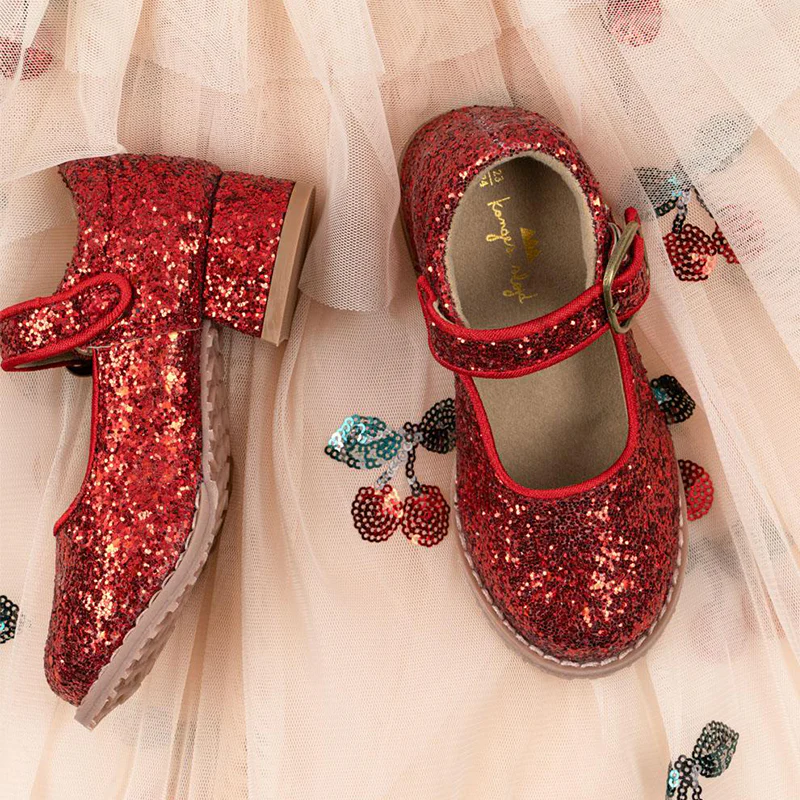 Konges Sløjd Feenkostüm mit Schuhen Ma Grande Cerise - Image 9