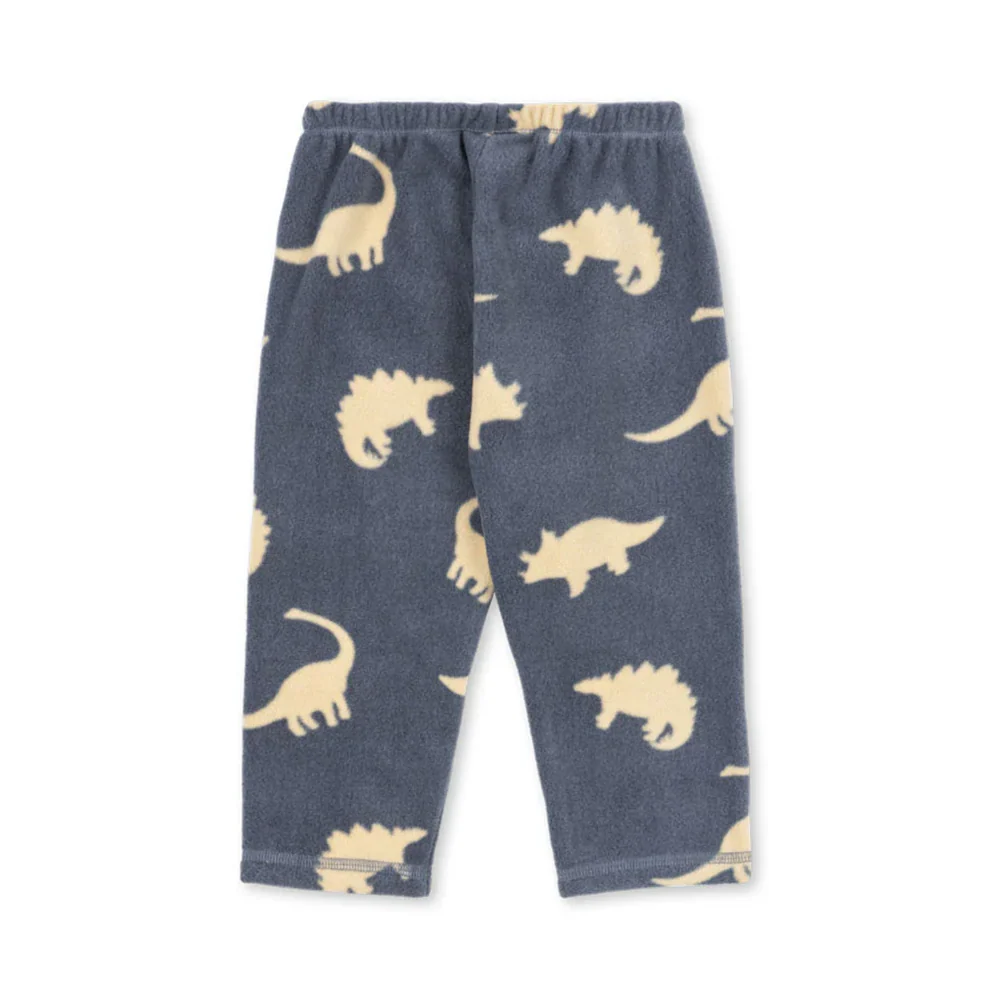 Konges Sløjd Fleece Hose 'Tavi' Dino Mist - Image 3