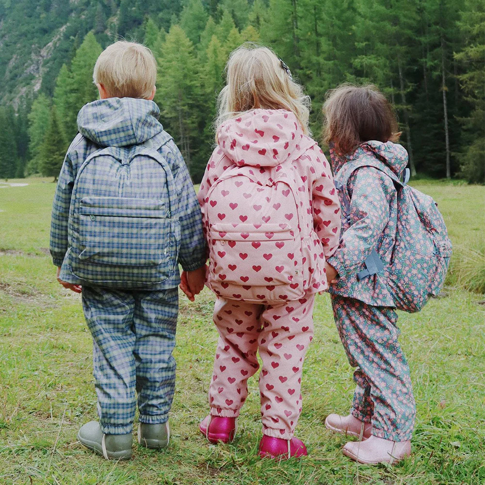 Konges Sløjd  Gefüttertes Regenjacke/-hose Set 'Rainy Palme'  Laurel Oak - Image 3