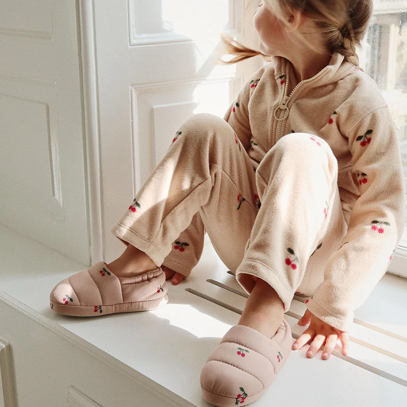 Konges Sløjd Hausschuhe/Finken 'Globe' Cherry Blush - Image 4