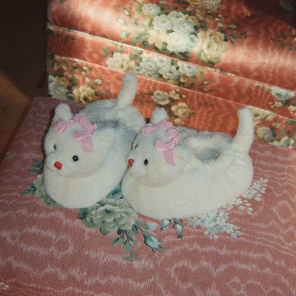 Konges Sløjd Hausschuhe/Finken 'Kitty' Off White - Image 10