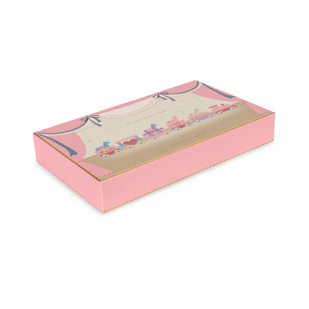 Konges Sløjd Holzzug mit Einhörner Pink - Image 5