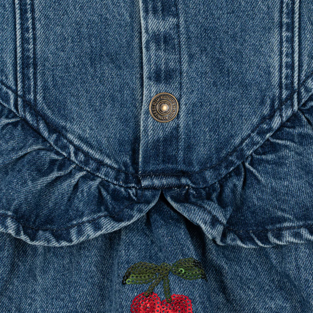 Konges Sløjd Jeanskleid 'Elba' Denim Blue - Image 4