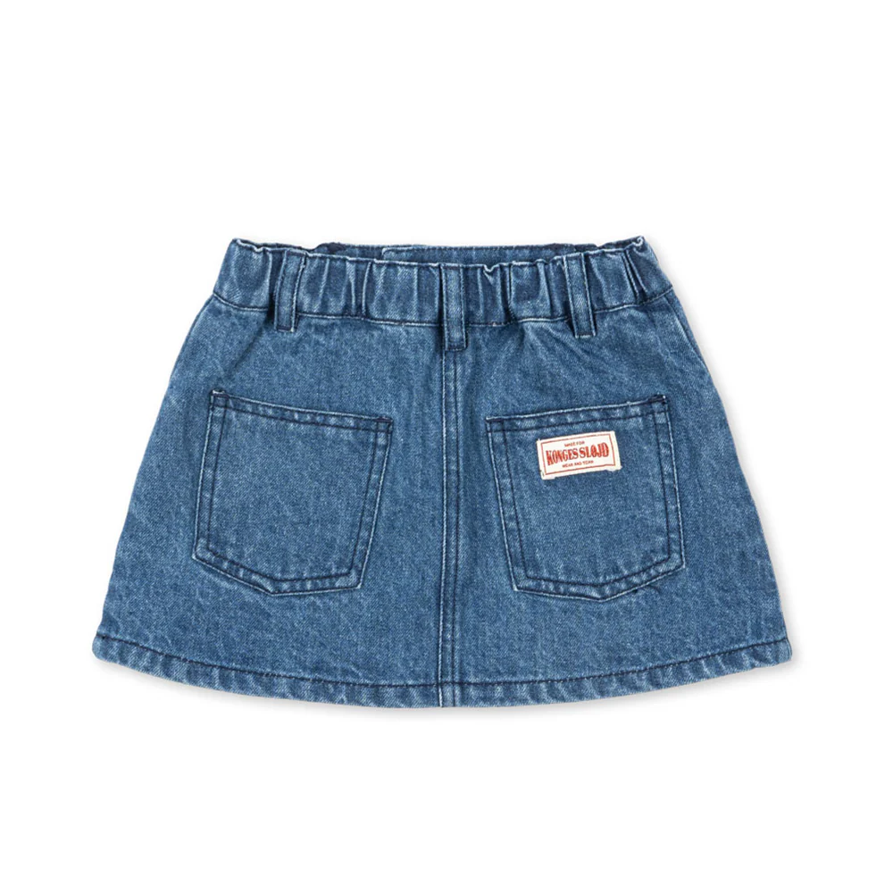 Konges Sløjd Jeansrock 'Magot' Denim Blue - Image 5