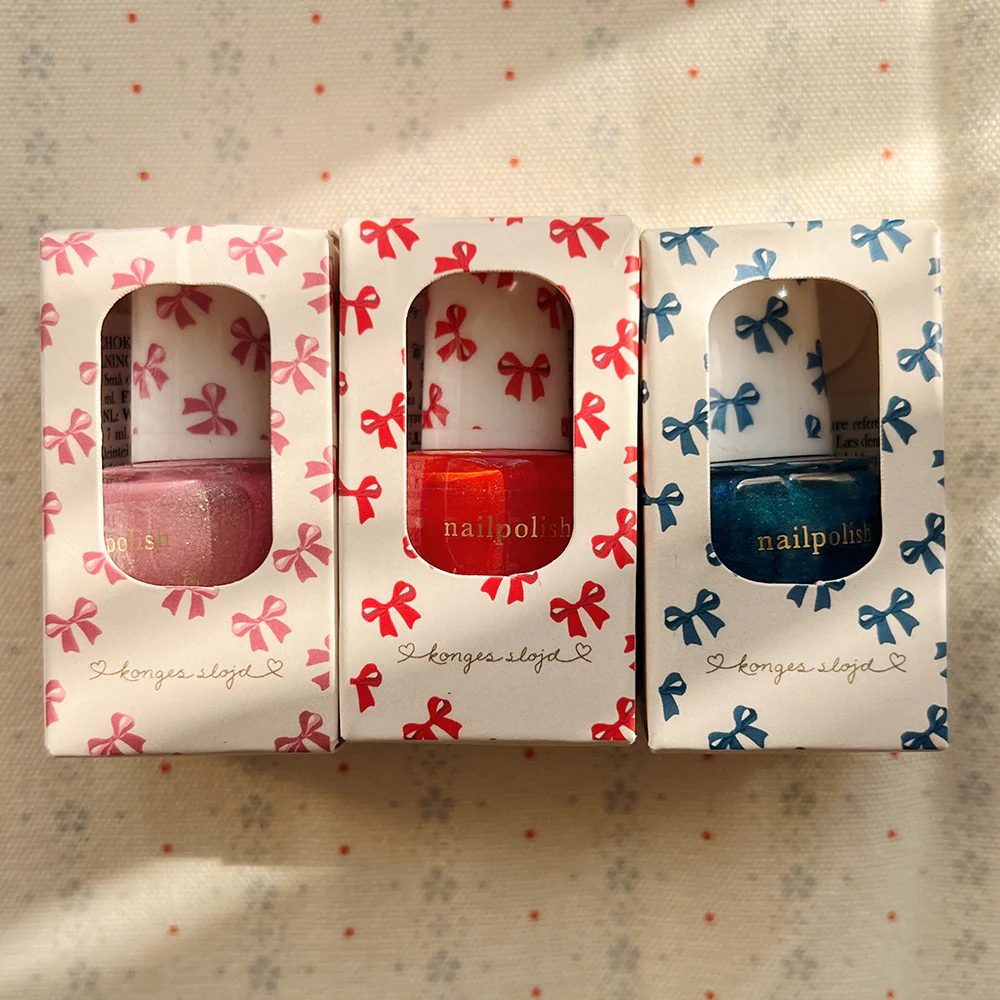 Konges Sløjd Kinder Nagellack 'Peel Off' Amour Pink - Image 3
