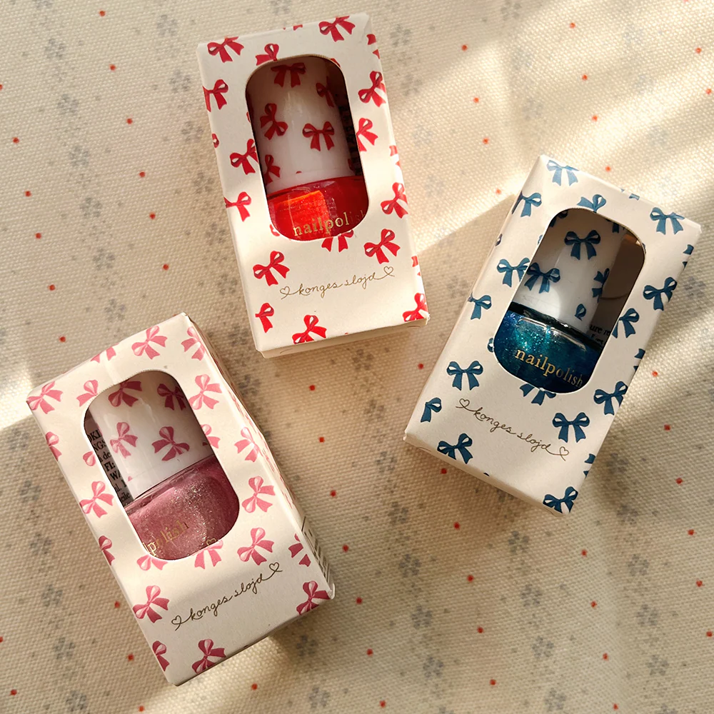 Konges Sløjd Kinder Nagellack 'Peel Off' Amour Pink - Image 4