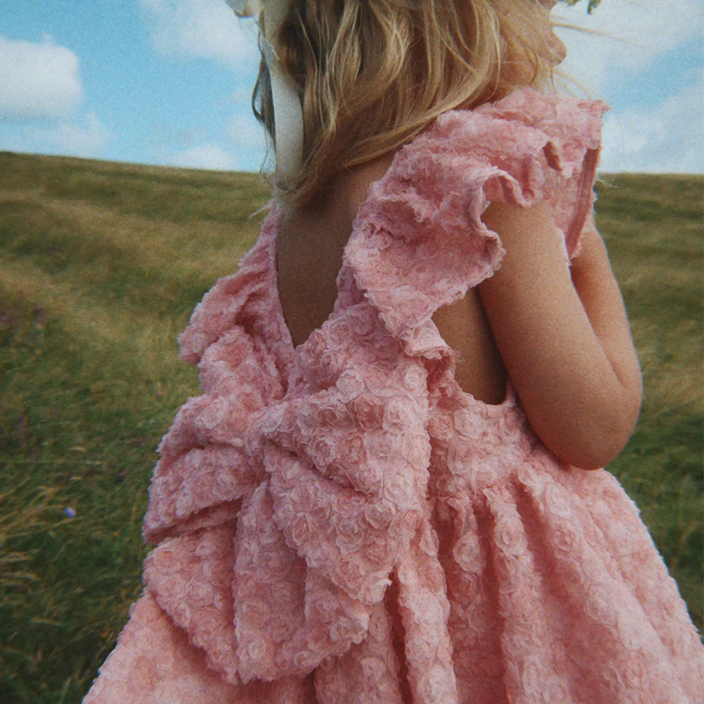 Konges Sløjd Kleid 'Ally' Veiled Rose - Image 5