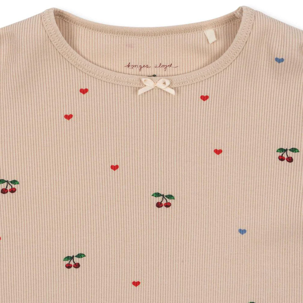 Konges Sløjd Oberteil 'Ella' Cherry Coeur Blush - Image 2