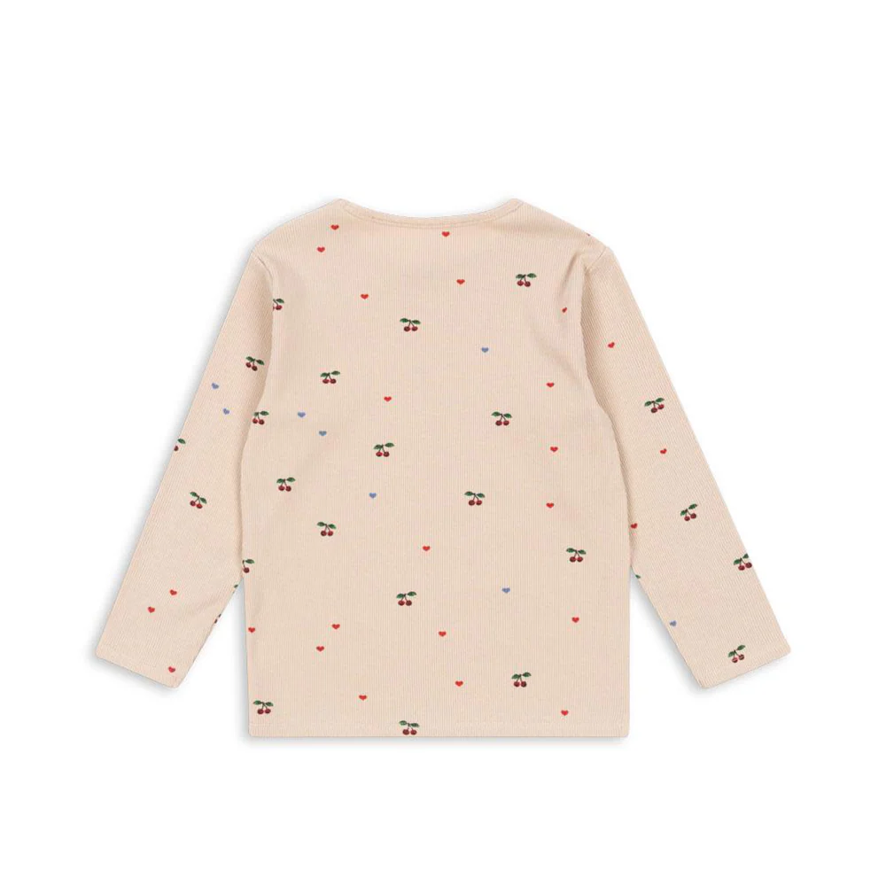 Konges Sløjd Oberteil 'Ella' Cherry Coeur Blush - Image 3