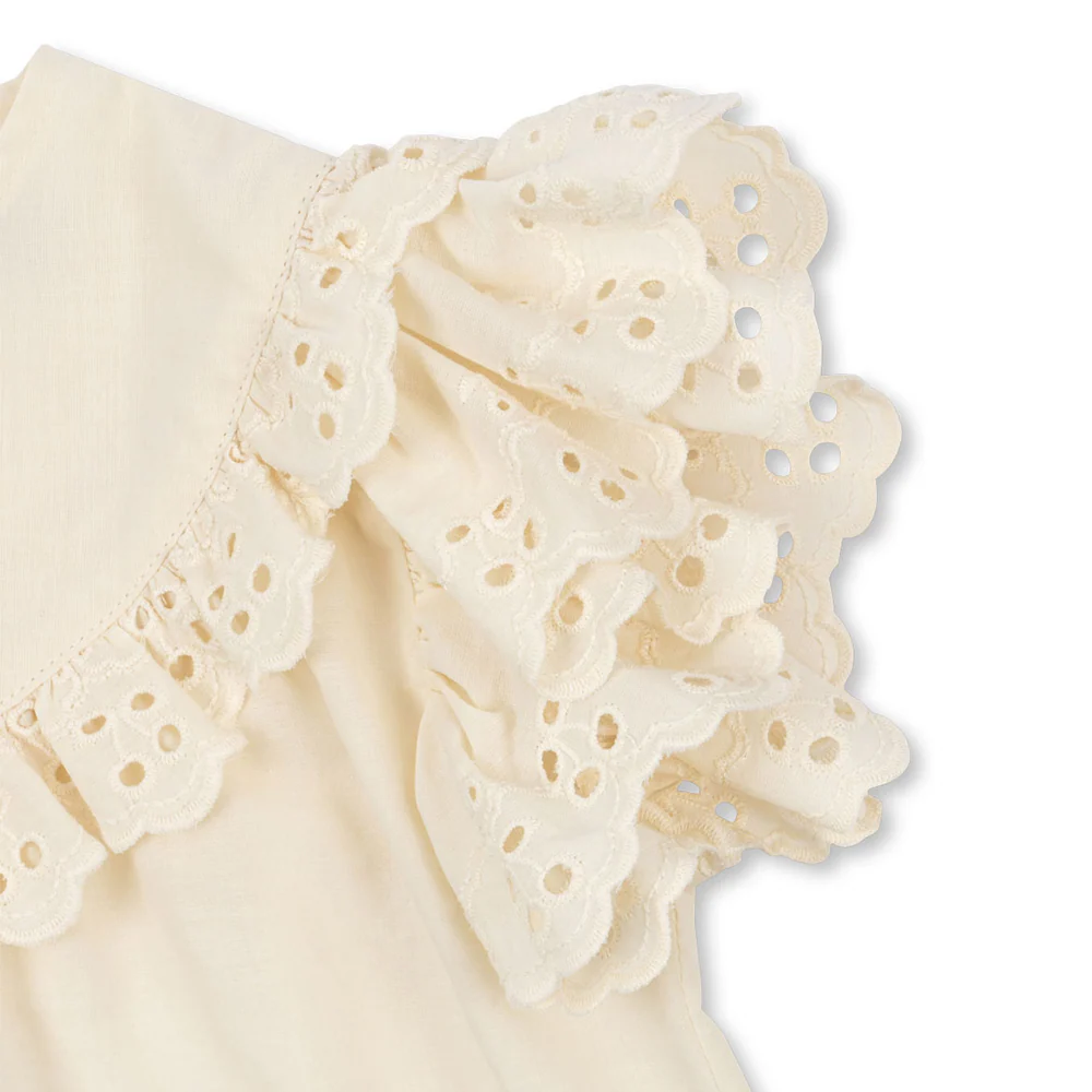 Konges Sløjd Oberteil 'Posey' Antique White - Image 5