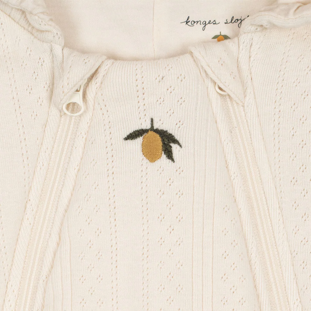 Konges Sløjd Onesie 'Minna' Antique White - Image 2