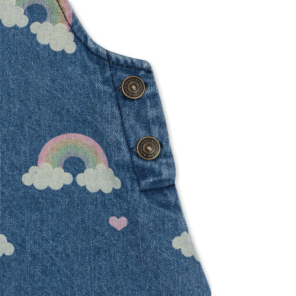 Konges Sløjd Overall-Kleid 'Magot' Rainbow - Image 3