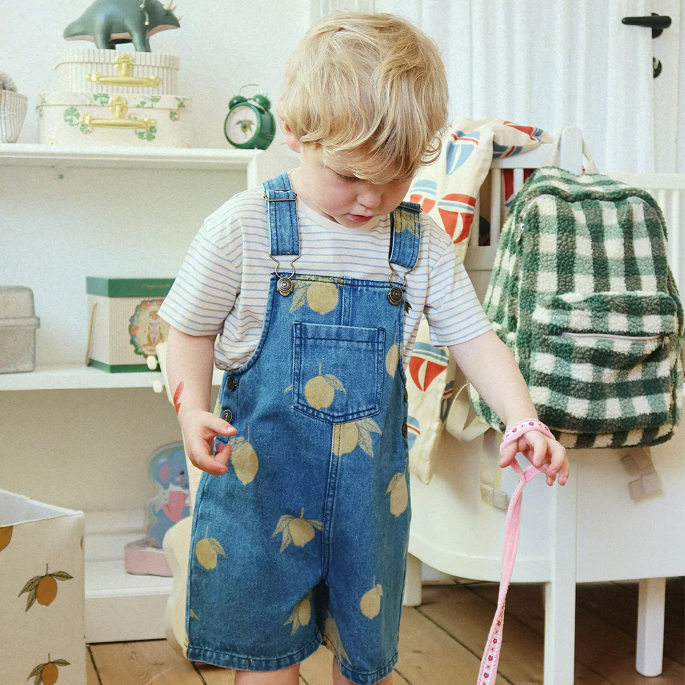 Konges Sløjd Overall 'Magot' Lemon Denim - Image 2