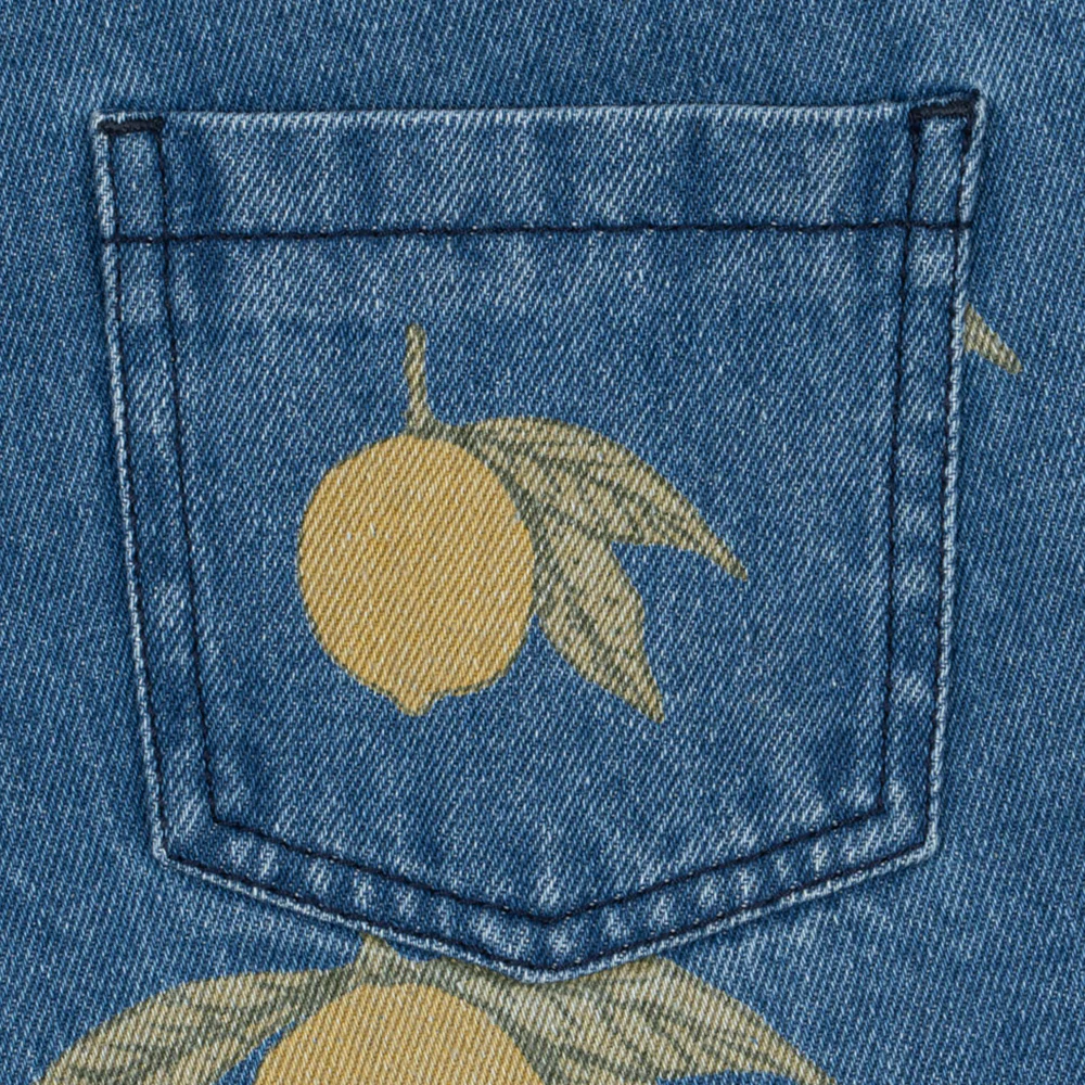 Konges Sløjd Overall 'Magot' Lemon Denim - Image 4