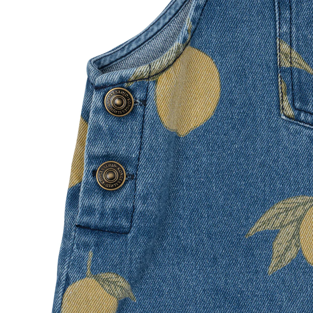 Konges Sløjd Overall 'Magot' Lemon Denim - Image 5