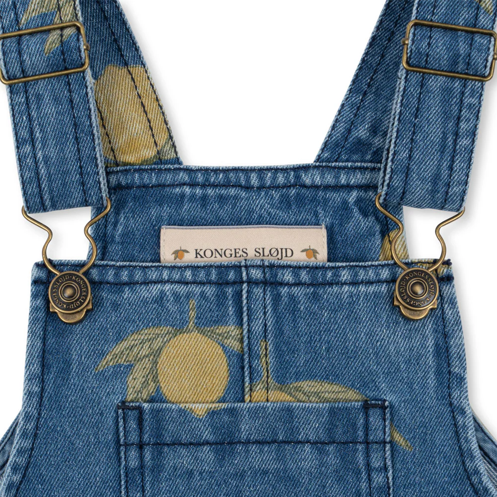 Konges Sløjd Overall 'Magot' Lemon Denim - Image 6